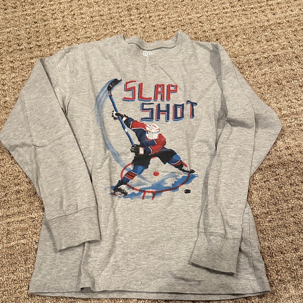 Wes and Willy hockey tee